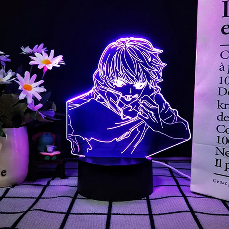 Anime Lamp Satoru Gojo Jujutsu Kaisen Led Night Light for Birthday Gift Jujutsu Kaisen Nightlight Satoru Gojo Lamp Drop Shipping