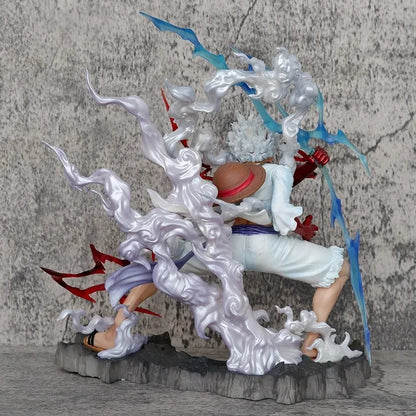 Luffy Anime One Piece Figure Luffy Gear 5 Action Figures Anime One Piece Statue Monkey D. Luffy Pvc Model Toy Gift For Boyfriend