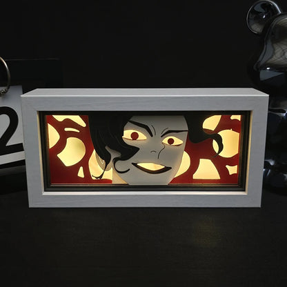 Demon Slayer Kimetsu no Yaiba 3D Light Box Led Anime Kamado Tanjirou light Cartoon colorful light box room bedroom night light