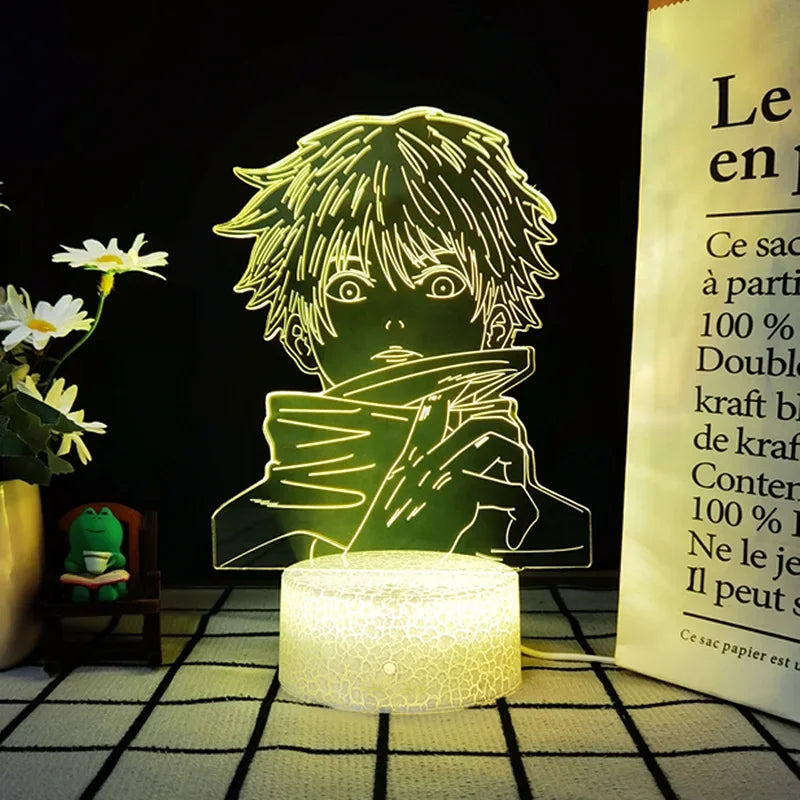 Anime Lamp Satoru Gojo Jujutsu Kaisen Led Night Light for Birthday Gift Jujutsu Kaisen Nightlight Satoru Gojo Lamp Drop Shipping