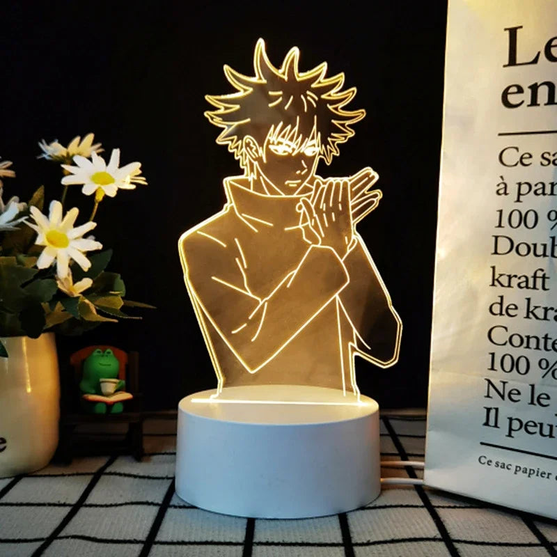 Anime Lamp Satoru Gojo Jujutsu Kaisen Led Night Light for Birthday Gift Jujutsu Kaisen Nightlight Satoru Gojo Lamp Drop Shipping