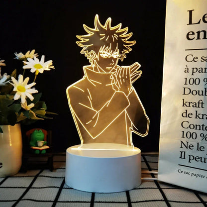 Anime Lamp Satoru Gojo Jujutsu Kaisen Led Night Light for Birthday Gift Jujutsu Kaisen Nightlight Satoru Gojo Lamp Drop Shipping