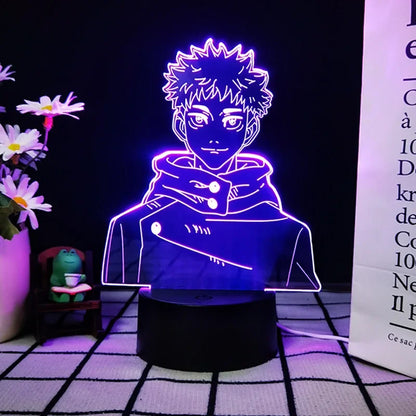 Anime Lamp Satoru Gojo Jujutsu Kaisen Led Night Light for Birthday Gift Jujutsu Kaisen Nightlight Satoru Gojo Lamp Drop Shipping