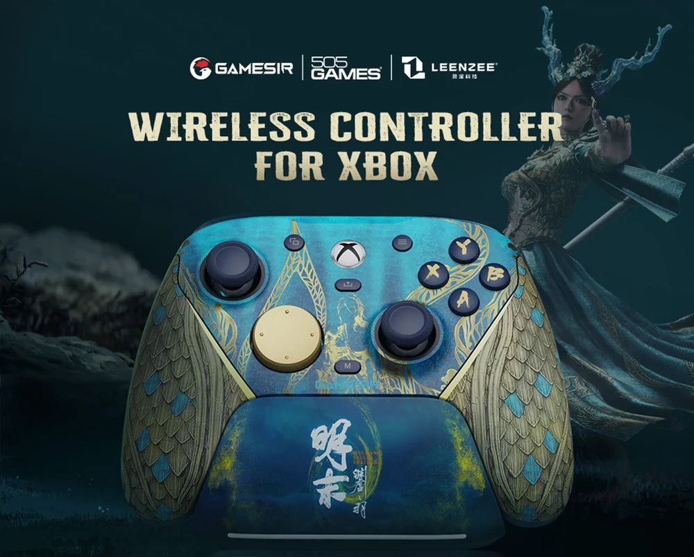 GameSir G7 Pro WUCHANG Xbox PC Controllers Wireless for XBOX Series S X One PC Control Bluetooth Gamepad Fallen Feathers Edition with charge station