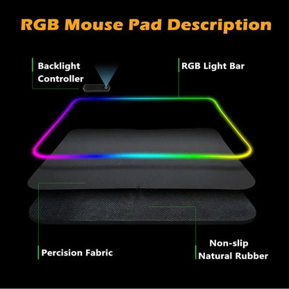 Razer official pictures  Mouse Pad  game RPG 40x90cm Mouse Mat Gaming Mousepads LED Keyboard Mats Luminous Desk Pads Mouse Pad F