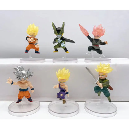 Dragon Ball Super Son Goku Vegeta Broly Buu Action Figure Dragon Ball Figure Set Anime Figurines Ultra Instinct Model Gifts Toys
