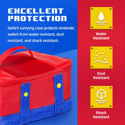 Large Carrying Protective Case for Switch OLED Console Pro Controller Travel Storage Bag Case For Switch Accessories