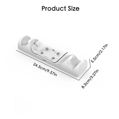 Charging Dock for Meta Quest 2 VR Headset Controller Charger Station with 2 Rechargeable Batteries and Power Adapter Accessories