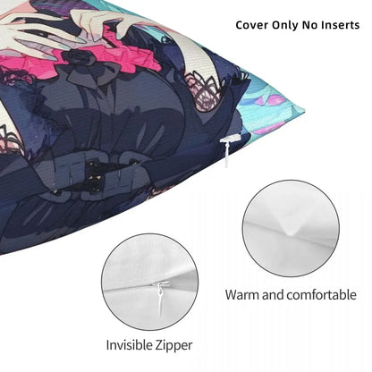 Cushion Covers Anime Hatsune Miku Pillow Case Awesome Decor Pillowcover for Living Room 40*40cm