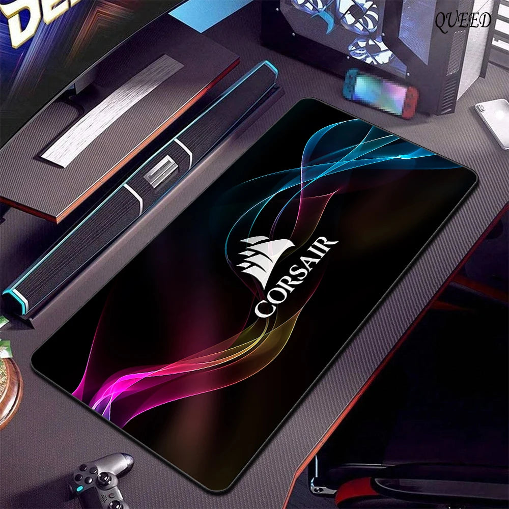 CORSAIR Mouse Pad Desk Mouse Pad Cute HD Deskmat Extended Gaming Keyboard Mats Large 90x40cm XXL Gamer Mousepad