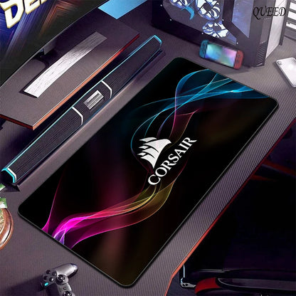 CORSAIR Mouse Pad Desk Mouse Pad Cute HD Deskmat Extended Gaming Keyboard Mats Large 90x40cm XXL Gamer Mousepad