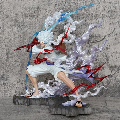 Luffy Anime One Piece Figure Luffy Gear 5 Action Figures Anime One Piece Statue Monkey D. Luffy Pvc Model Toy Gift For Boyfriend