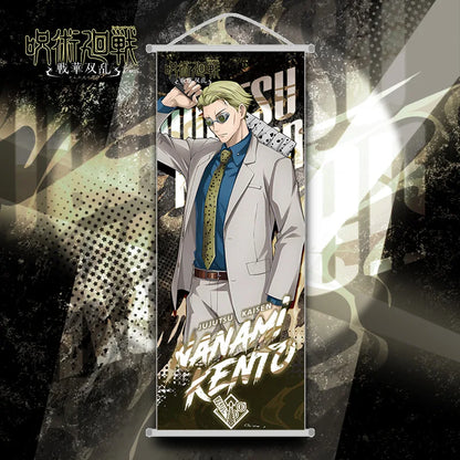 Jujutsu Kaisen Long Scroll Hanging Painting Gojo Satoru Poster Anime