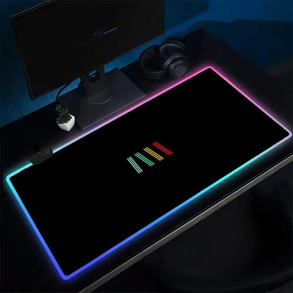 ARC Raiders Mouse Pad Anime Gaming Mouse Pad LED Table Pads Backlit Rubber Desktop XXL RGB Desk Mats