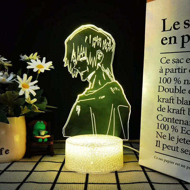 Anime Lamp Satoru Gojo Jujutsu Kaisen Led Night Light for Birthday Gift Jujutsu Kaisen Nightlight Satoru Gojo Lamp Drop Shipping