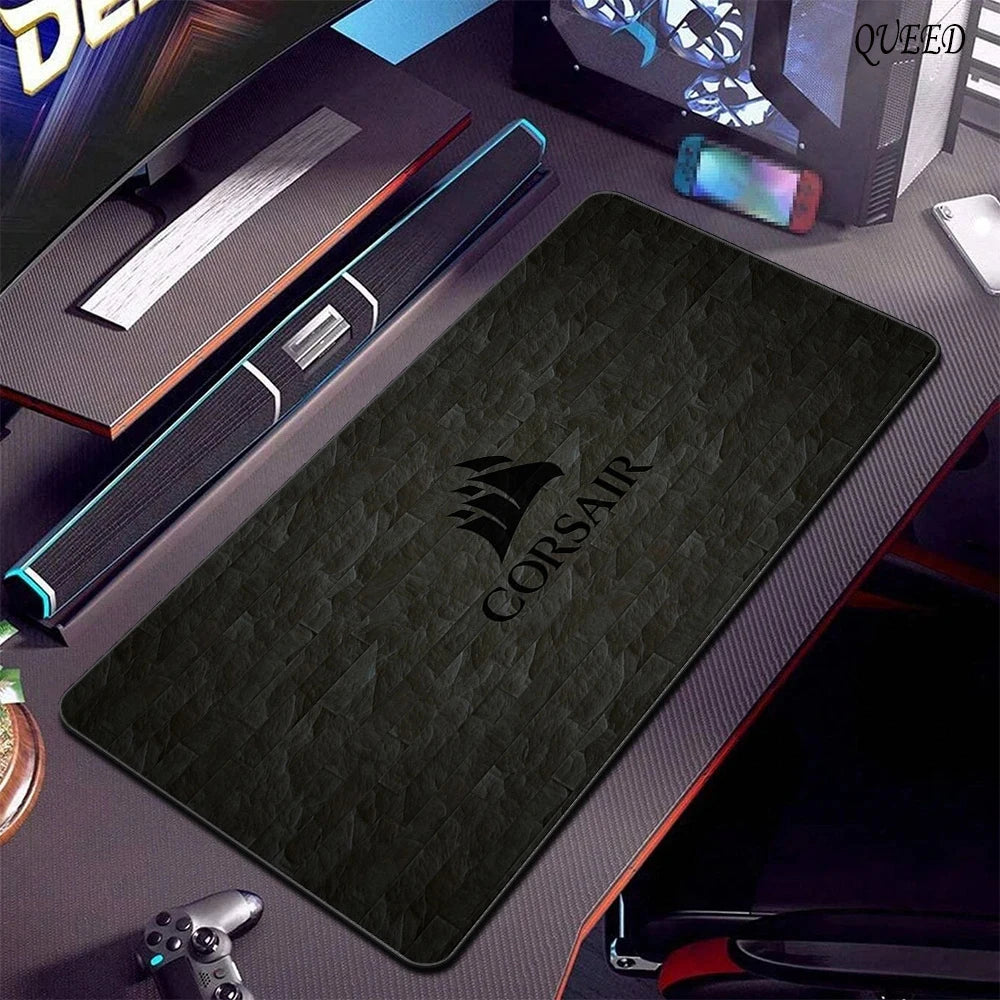 CORSAIR Mouse Pad Desk Mouse Pad Cute HD Deskmat Extended Gaming Keyboard Mats Large 90x40cm XXL Gamer Mousepad