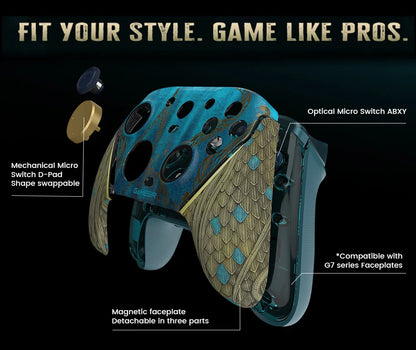 GameSir G7 Pro WUCHANG Xbox PC Controllers Wireless for XBOX Series S X One PC Control Bluetooth Gamepad Fallen Feathers Edition with charge station