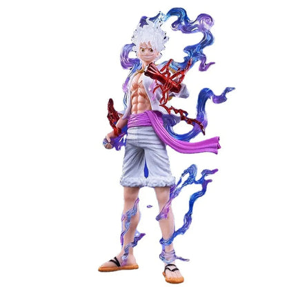 Luffy Anime One Piece Figure Luffy Gear 5 Action Figures Anime One Piece Statue Monkey D. Luffy Pvc Model Toy Gift For Boyfriend