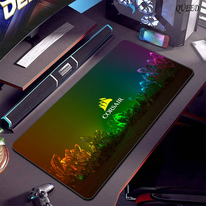 CORSAIR Mouse Pad Desk Mouse Pad Cute HD Deskmat Extended Gaming Keyboard Mats Large 90x40cm XXL Gamer Mousepad