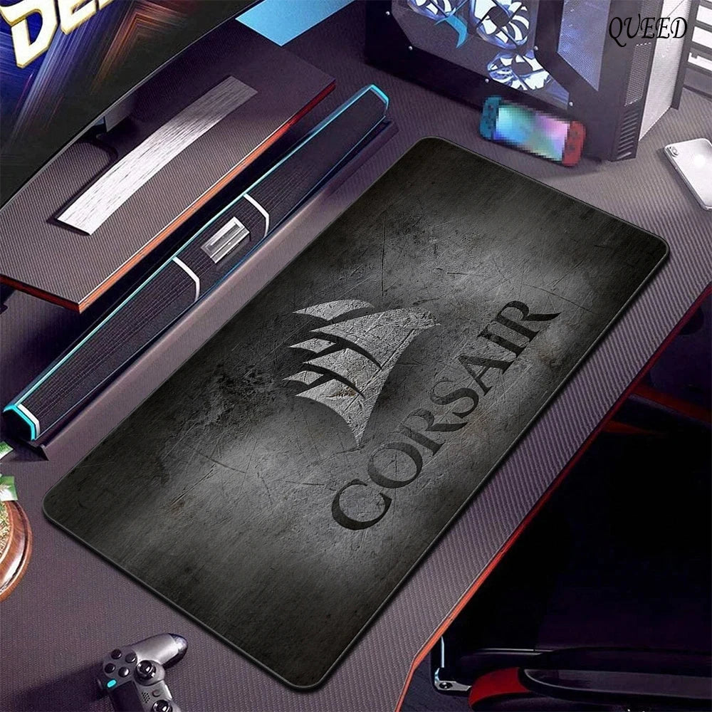 CORSAIR Mouse Pad Desk Mouse Pad Cute HD Deskmat Extended Gaming Keyboard Mats Large 90x40cm XXL Gamer Mousepad