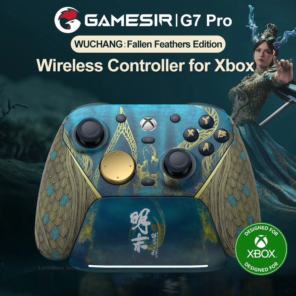 GameSir G7 Pro WUCHANG Xbox PC Controllers Wireless for XBOX Series S X One PC Control Bluetooth Gamepad Fallen Feathers Edition with charge station