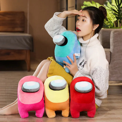 Cartoon Among Plush Toy Body Pillow Soft Cute Anime Among Sofa Decorative Throw Stuffed Doll Pillow Sleeping Cushion Toy Gift