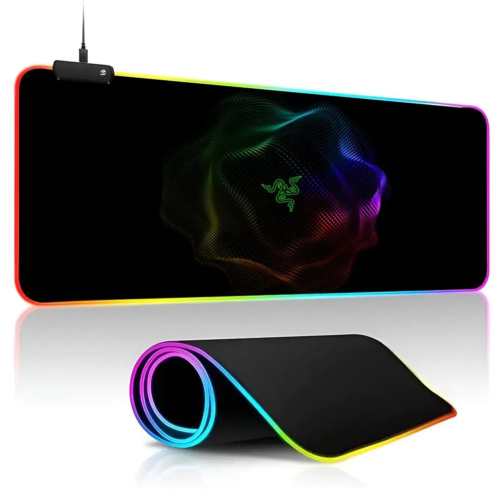 Razer official pictures  Mouse Pad  game RPG 40x90cm Mouse Mat Gaming Mousepads LED Keyboard Mats Luminous Desk Pads Mouse Pad F