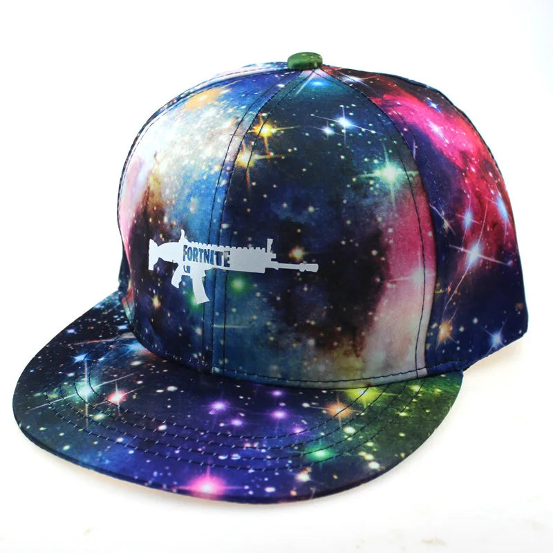 Fortnite Game Luminous Baseball Caps Snapback Boy Cartoon Summer Hat Hip Hop Fitted Cap Men Women Hat Outdoor Autumn Summer Hat
