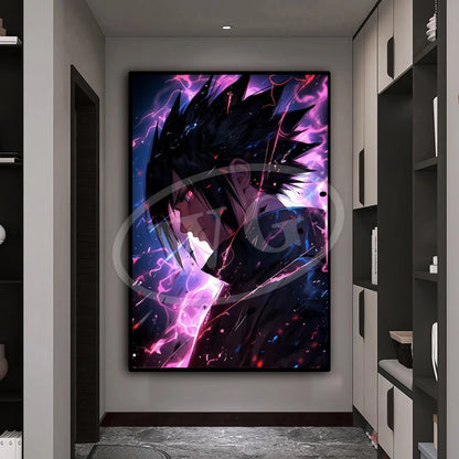 Naruto Anime Decoration Painting, Naruto Kakashi Uchiha Itachi Xiao Organization Poster, Home Entrance Hanging Painting