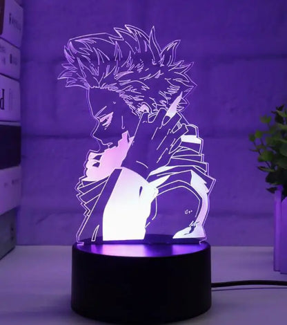 3d Led Night Light Anime My Hero Academia for Bedroom Decor Birthday Gift Manga Gadget My Hero Academia Katsuki Bakugo Lamp 3d