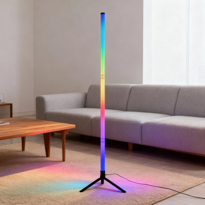 Smart LED Floor Lamp with RGB Remote And APP Control Music Sync Corner Lighting Timer Modern Mood for Living Room And Gaming