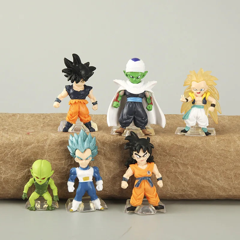 Dragon Ball Super Son Goku Vegeta Broly Buu Action Figure Dragon Ball Figure Set Anime Figurines Ultra Instinct Model Gifts Toys