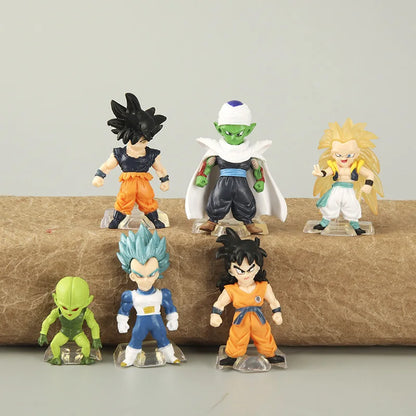 Dragon Ball Super Son Goku Vegeta Broly Buu Action Figure Dragon Ball Figure Set Anime Figurines Ultra Instinct Model Gifts Toys