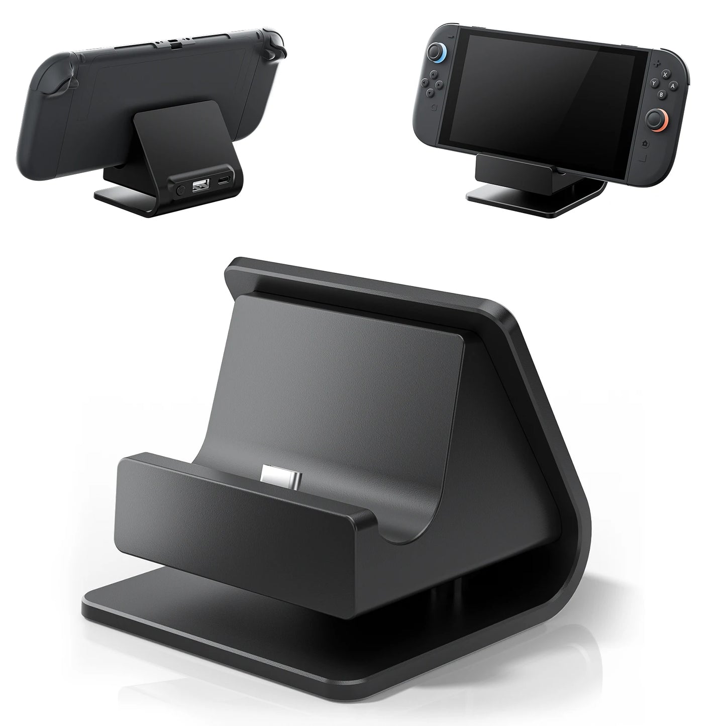 Charger Dock for Switch 2 Joycons Controller Portable Base RGB Charging Stand Station for Switch 2  Game Accessories