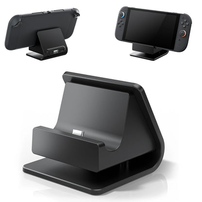Charger Dock for Switch 2 Joycons Controller Portable Base RGB Charging Stand Station for Switch 2  Game Accessories