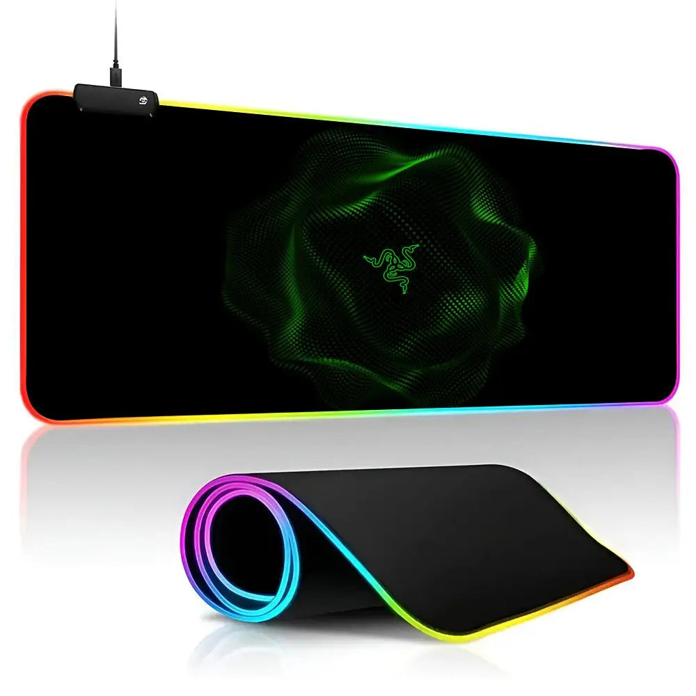 Razer official pictures  Mouse Pad  game RPG 40x90cm Mouse Mat Gaming Mousepads LED Keyboard Mats Luminous Desk Pads Mouse Pad F